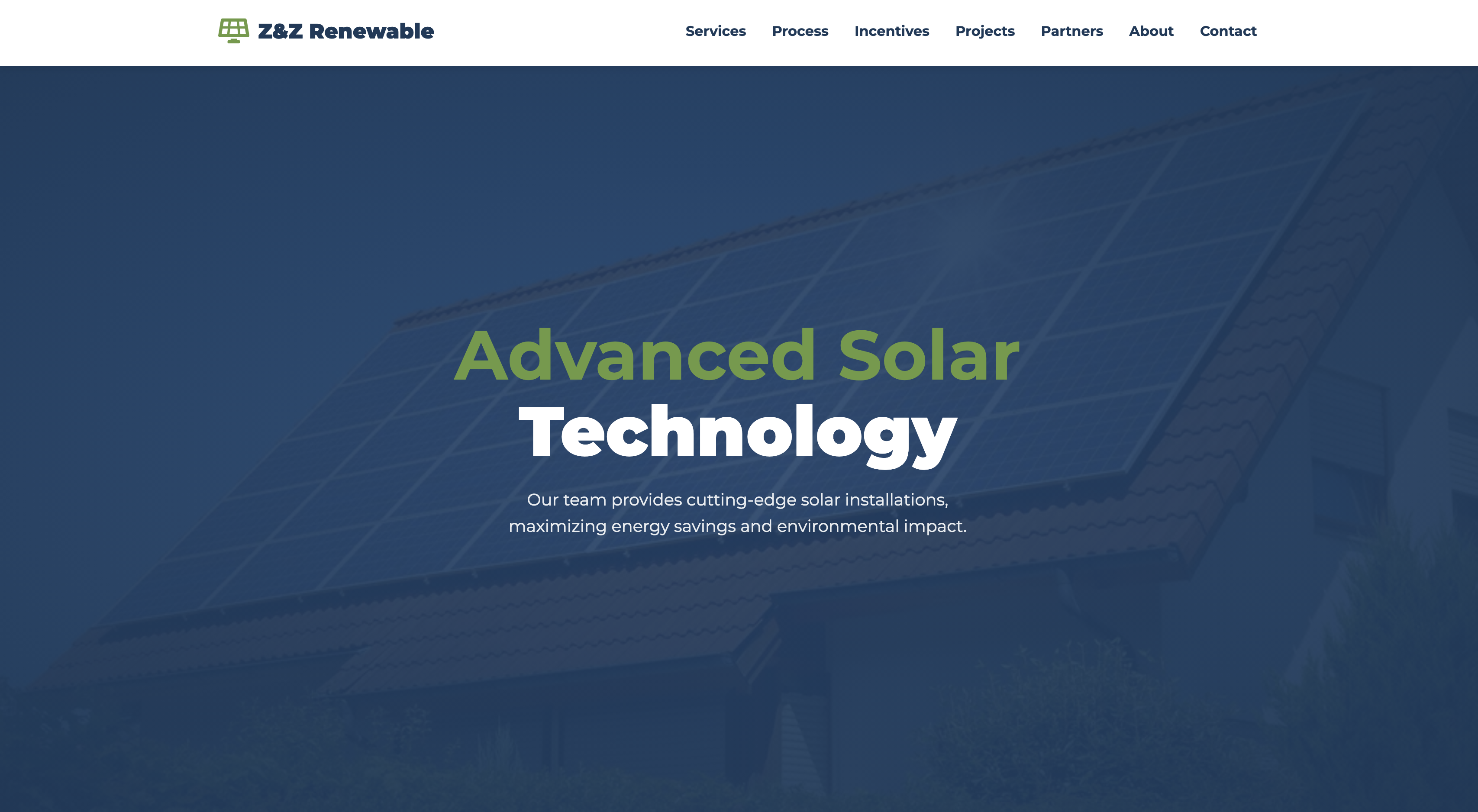 Z&Z Renewable Homepage